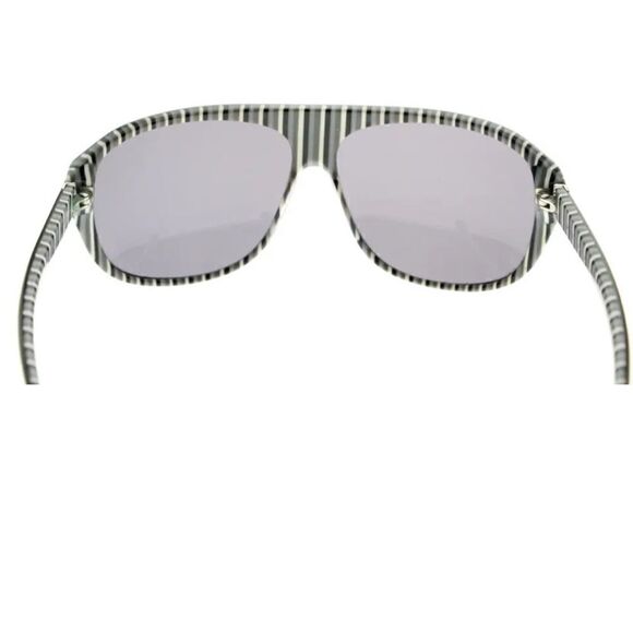 Marc By Marc Jacobs MMJ 160/S M4P BN  size 61/12-140 mm Black White Stripe NWOT main image 10